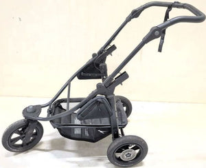 C-Ware TFK Mono 3 Rahmen schwarz mit Lufträdern für Jogger und Kombi-Einheit
