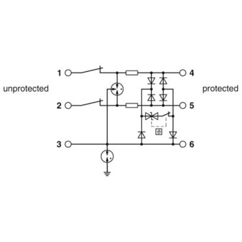Phoenix Contact Überspannungsschutz Ableiter TTC-6-3-HF-F-M-24DC-UT-I 1 Stück - 4055626135199
