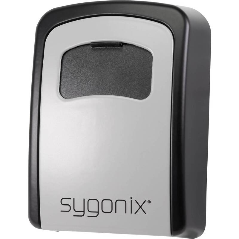 Sygonix Schlüsseltresor Zahlenschloss KaySafe C4 Schlüsselbox schwarz 88x120mm - 4053199567720