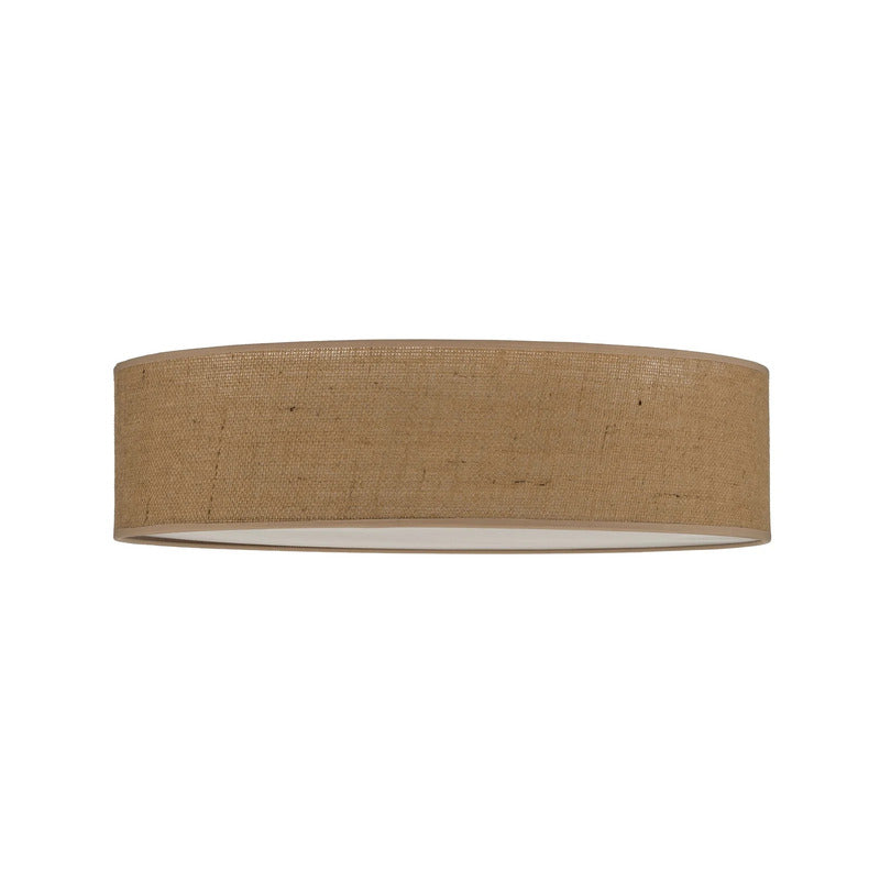 Milagro Deckenlampe Marshall LED Lampe Leuchte dimmbar braun Ø50cm Rattan - 5902693724247