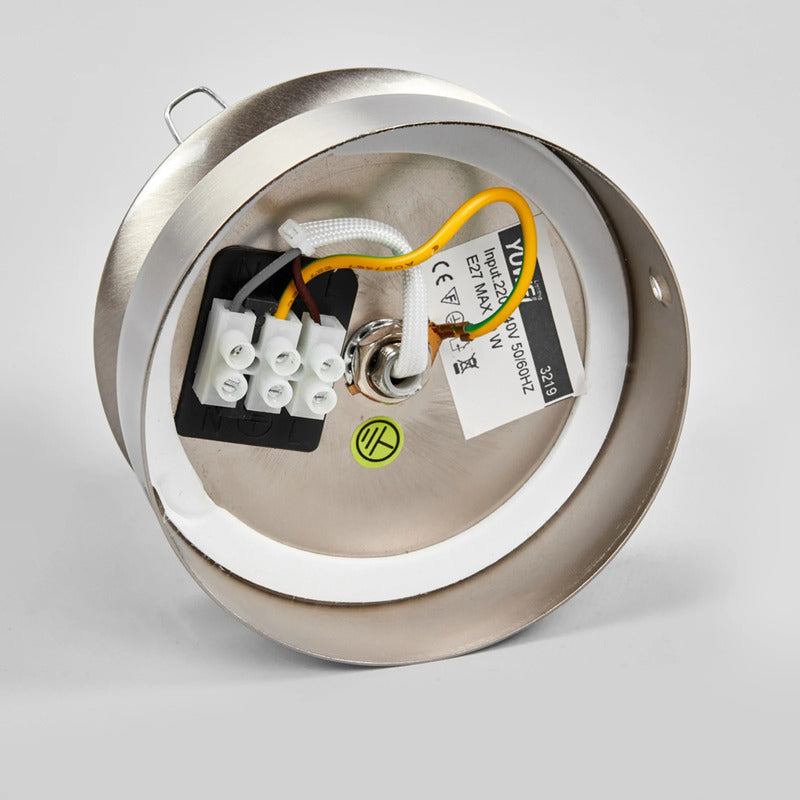 Lindby Deckenleuchte Lennie IP44 weiß Glas Ø 20 cm E27 dimmbar 60 W - 42510965231260