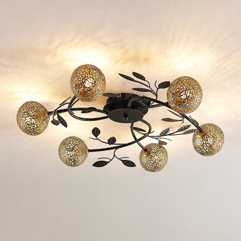 Lucande Evory Deckenleuchte Deckenlampe Leuchte Lampe Deckenlicht Licht Deko G9 - 4251096585858