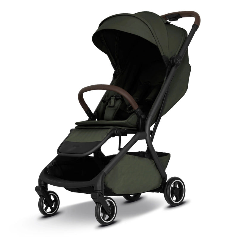 my junior LIYO Buggy Reisebuggy ultrakompakt IATA-zugelassen Olive Grün 22kg - 4255746212576