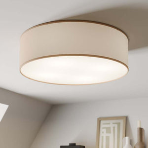 B-Ware TK-Lighting Deckenleuchte Rondo LED Lampe dimmbar beige Ø45cm 4-flammig Metall