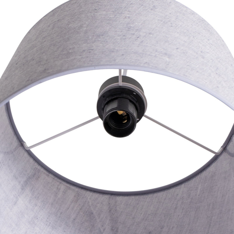 Pendellampe Ascot grau LED Hängelampe Pendelleuchte dimmbar dezentral Ø38cm - 5907106011037