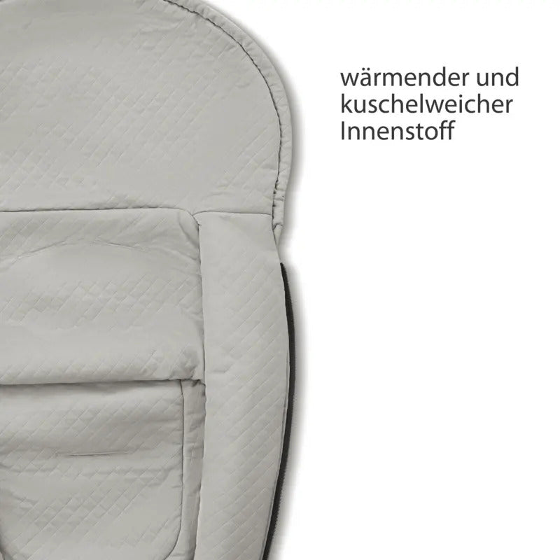 ABC Design Fußsack Babyschale Babywanne Neugeborene Diamond Edition Powder Beige - 4045875068072