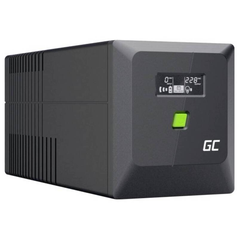 USV Stromversorgung Notstromversorgung GreenCell Schwarz Tower LC Display - 5904326375635