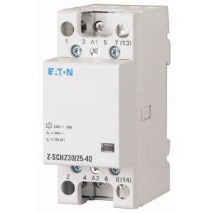 B-Ware Eaton Installationsschütz Z-SCH24/25-40 24V AC 25A 4 Schließer IP40 weiß