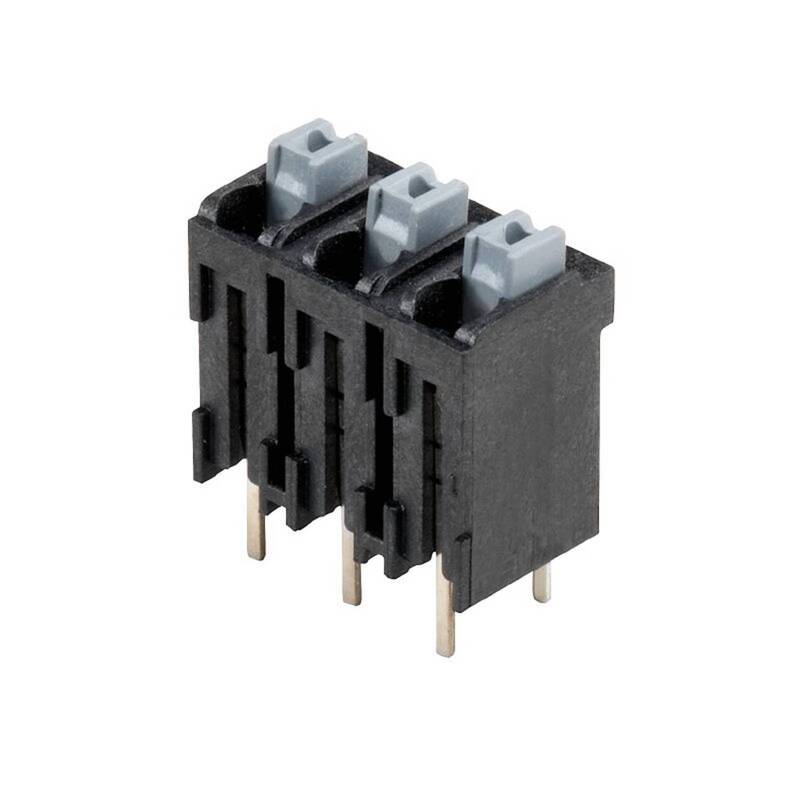 Weidmüller Federkraftklemmblock Anschlussklemme 1.5 mm² Polzahl 3 Schwarz 38 St - 4032248328772