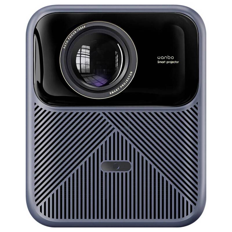 Wanbo Beamer Projektor 1920x1080 Full HD 1200 ANSI-Lumen Lautsprecher schwarz - 6970885350955