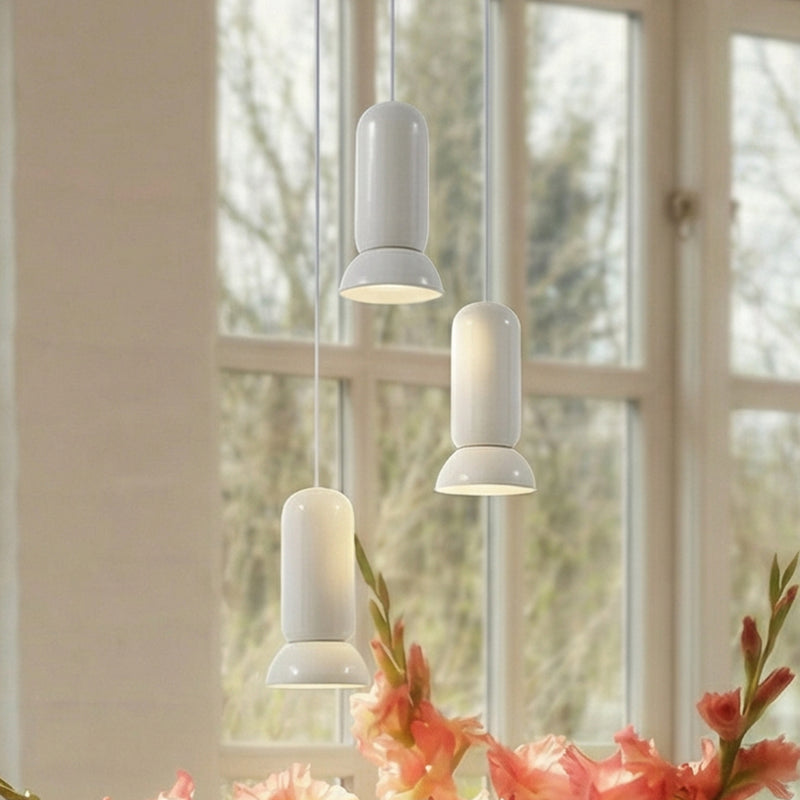 Lindby Hängeleuchte Kerimi LED Pendelleuchte Lampe dimmbar creme 3-flammig - 4251911775969