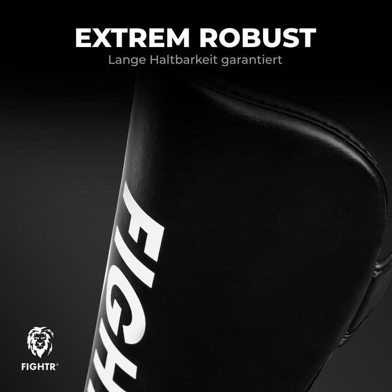 FIGHTR Schienbeinschoner Shin Pads ideal gepolstert für Kickboxen Größe S - 4260723851518