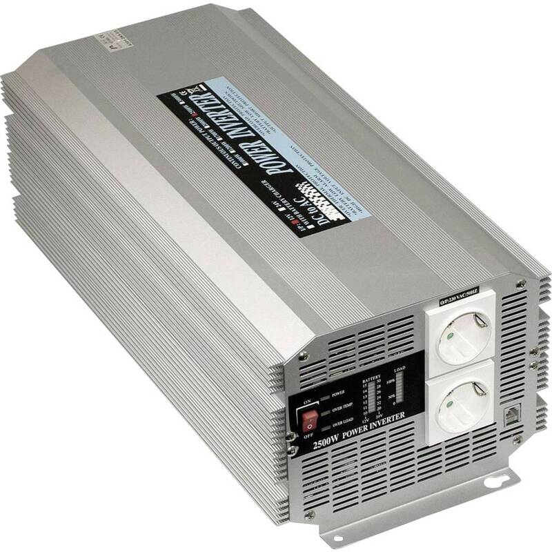 Mean Well A301-2K5-F3 Wechselrichter 2500 W 12 V/DC - 15 V/DC getaktet - 4021087006118