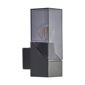 B-Ware Lucande Außenwandleuchte Fiola anthrazit dimmbar IP54 25cm Wandleuchte Leuchte