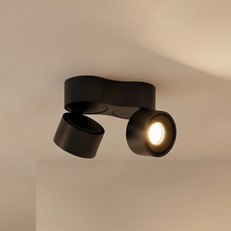 Arcchio Deckenstrahler Rotari LED Strahler dimmbar schwarz 1240lm 2-flg 34° - 4251911785463