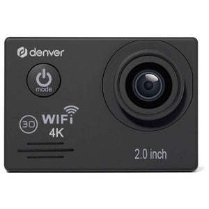 B-Ware Denver Action Cam ACK-8064 4K WLAN spritzwassergeschützt Unterwasserkamera 40m