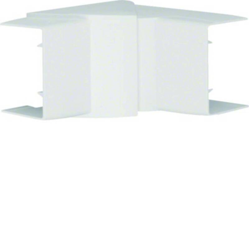 Hager Inneneck Kabelkanal Halogenfrei LF/LFH 40x60mm verstellbar weiß 1 Stück - 4012740013130