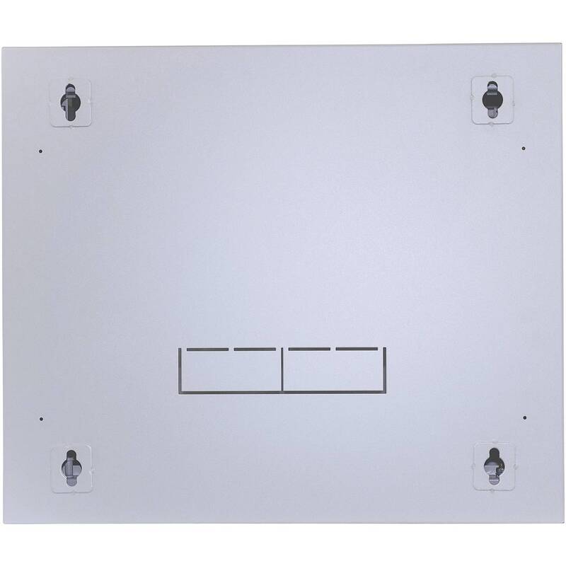 Intellinet 19 Zoll Wandgehäuse Rack Lichtgrau 6 HE 540x327x450mm Sicherheitsglas - 0766623713757