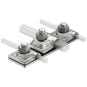 B-Ware Obo Bettermann isCon Anschlussplatte Verbindung Montagezubehör Fangstange 16 mm