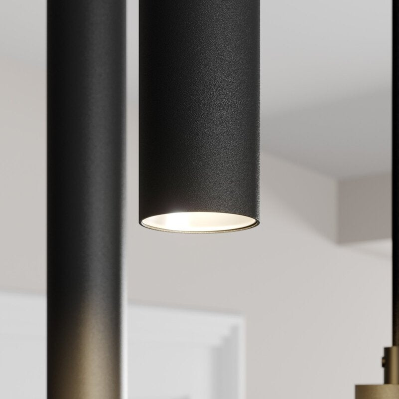 Arcchio Pendelleuchte Hängelampe LED Schwarz Aluminium Esszimmer Wohnzimmer - 4251096568646
