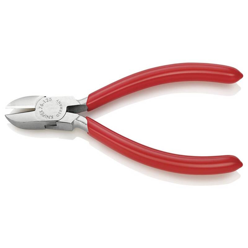 Knipex Seitenschneider Zange 125mm Werkzeugstahl für Elektriker verchromt - 4003773048923
