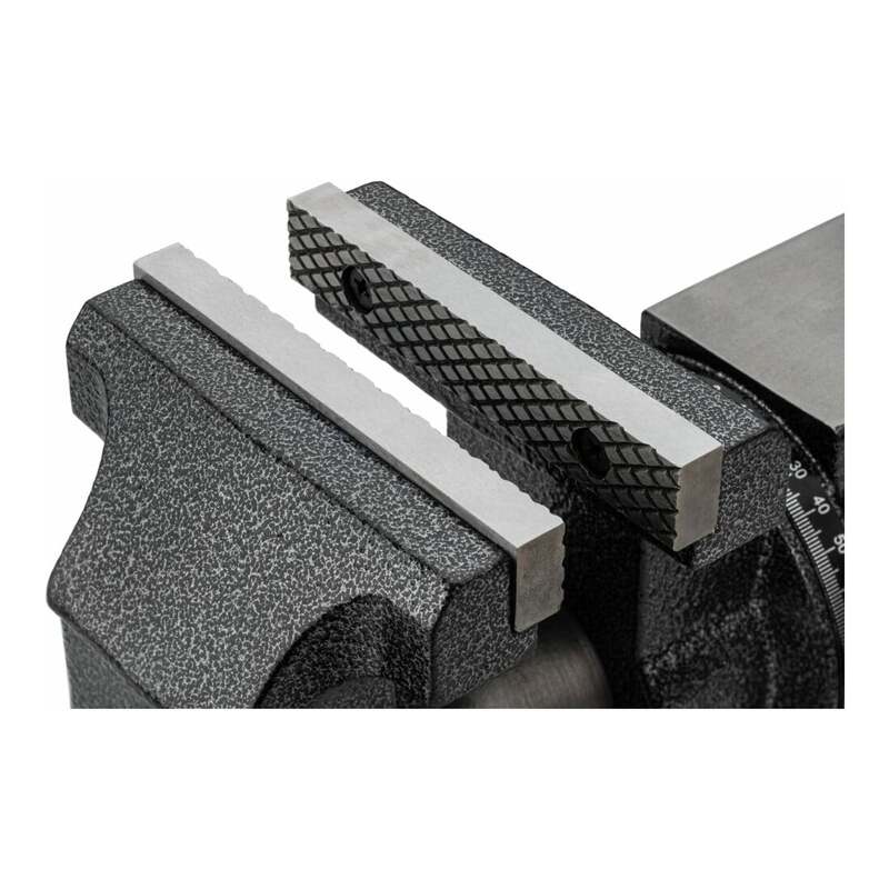 Vigor Schraubstock Spannstock V6150N drehbar für flache und runde Teile 125mm - 4047728084734