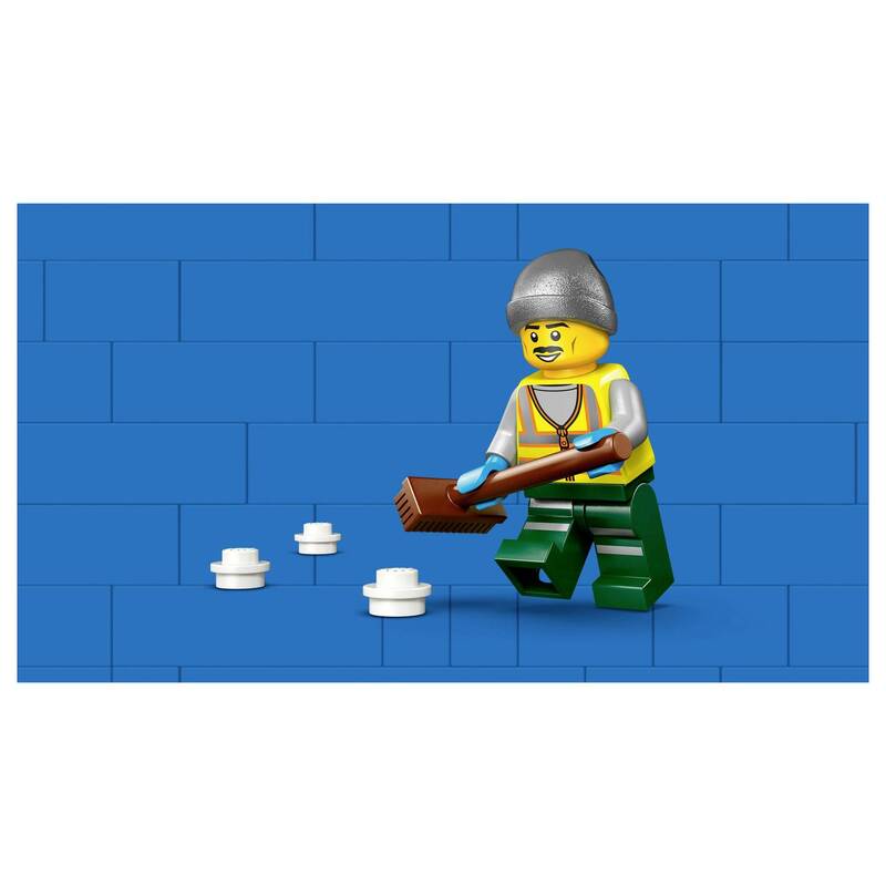 LEGO City Spielzeugauto Schneepflug Bauset Fahrzeug Minifigur Kinder Set - 5702018056592