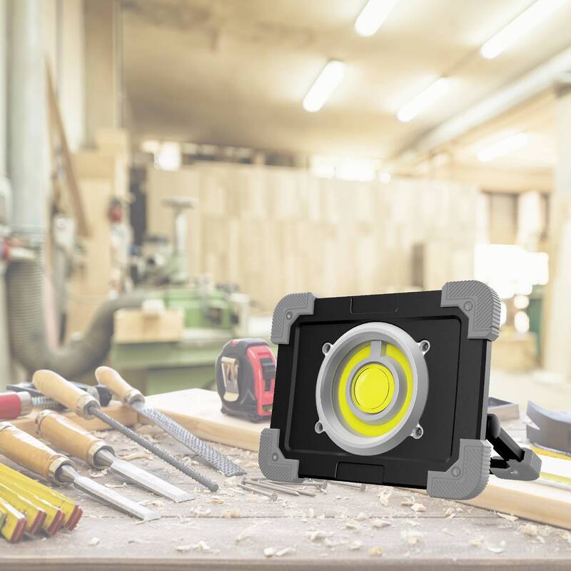 Müller-Licht Arbeitsstrahler Baustrahler Strahler LED Akku Dallas Neutralweiß - 4018412696311
