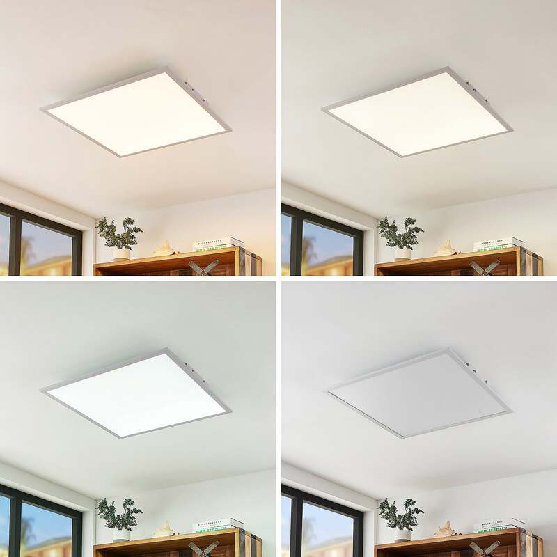 Lindby Deckenleuchte Panel LED Lampe Leuchte weiß dimmbar Fernbedienung 60 cm922 - 4251096581621