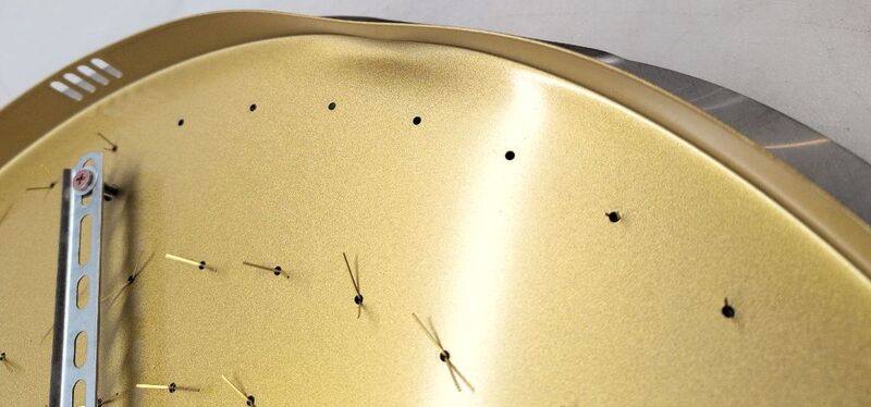 Searchlight Deckenleuchte Hanna LED Lampe Kristallleuchte dimmbar gold Ø55cm - 5013874382832