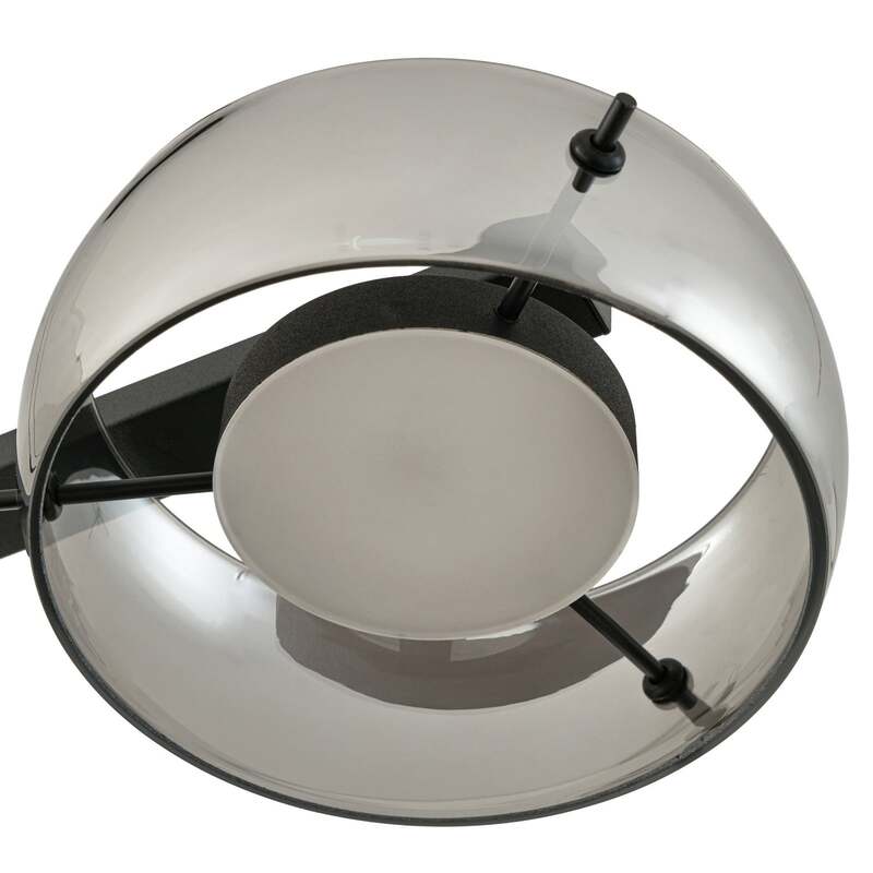 Lucande LED Hängeleuchte Pendelleuchte Martis schwarz dimmbar 4-flammig 3000K - 4255830904912