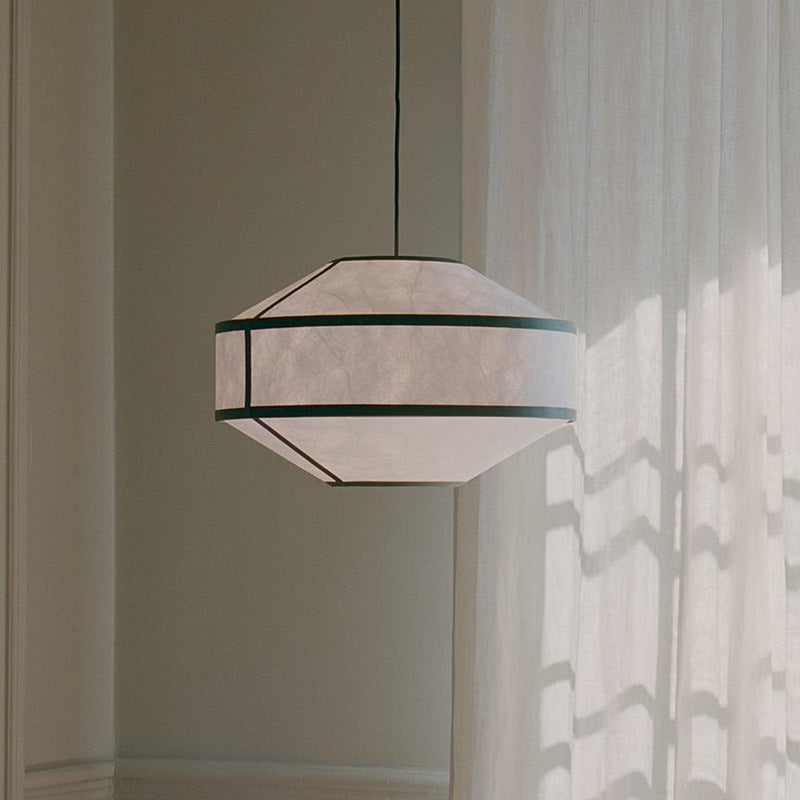 New Works Hängeleuchte Kite LED Pendelleuchte 3-flg dimmbar schwarz weiß Ø55cm - 5712826231104