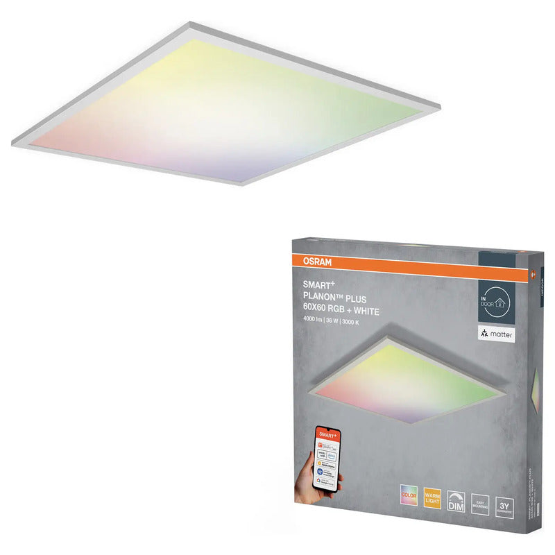 OSRAM LED Panel Leuchte Smart+ Panelleuchte RGB Warmweiß Tageslichtweiß Dimmbar - 4099854471797