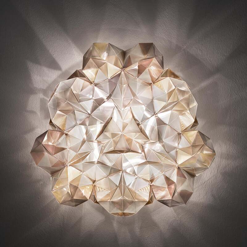 Slamp Deckenleuchte Drusa LED Lampe Hängelampe Leuchte creme Ø60cm 20cm - 8024727074382