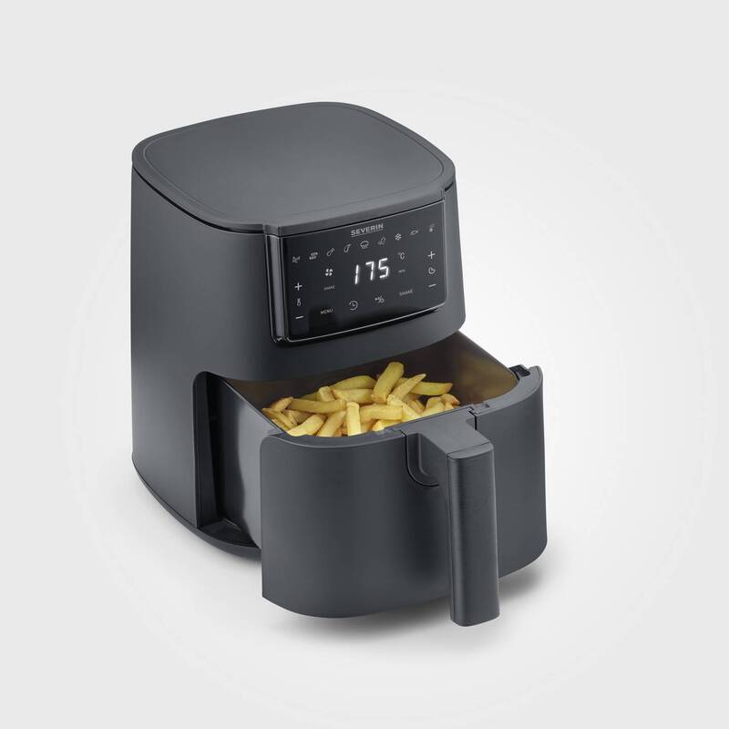 Severin FR 2461 Heißluftfritteuse 4l 1300W mit Timerfunktion schwarz - 4008146046551