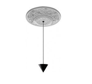 B-Ware Karman Pendelleuchte Hängeleuchte LED Moonbloom weiß schwarz Aluminium Innen
