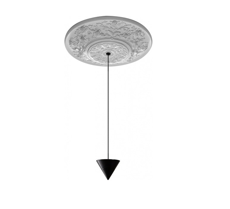 Karman Pendelleuchte Hängeleuchte LED Moonbloom weiß schwarz Aluminium Innen - 8032956317569