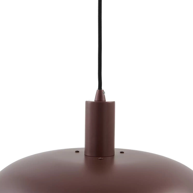 Lindby Hängeleuchte Elorri braun Metall Ø 38 cm Deckenlampe Deckenleuchte La468 - 4251911792942