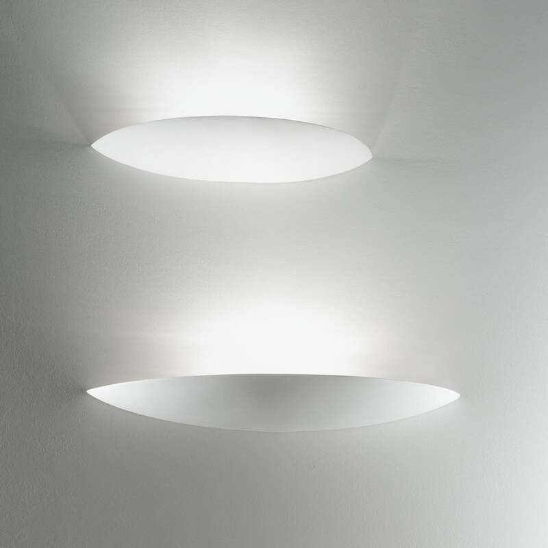 austrolux Wandleuchte Elegance LED Wandlampe bemalbar 150W dimmbar weiß 60cm - 9004673090505