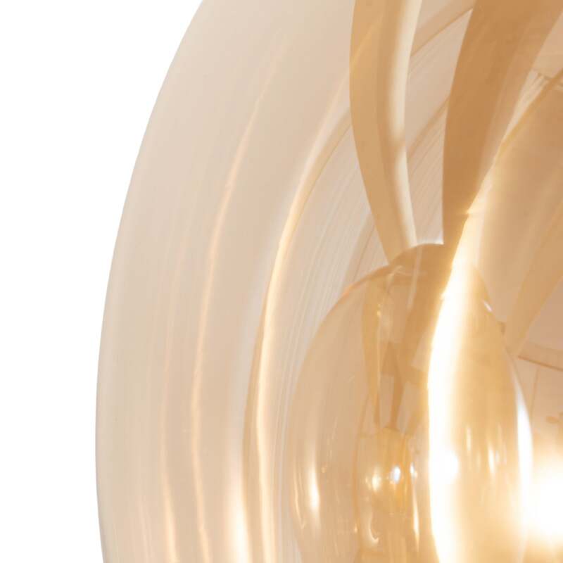 Lindby Hängelampe Hängeleuchte Enrique LED Pendelleuchte Leuchte dimmbar amber - 4251096570083