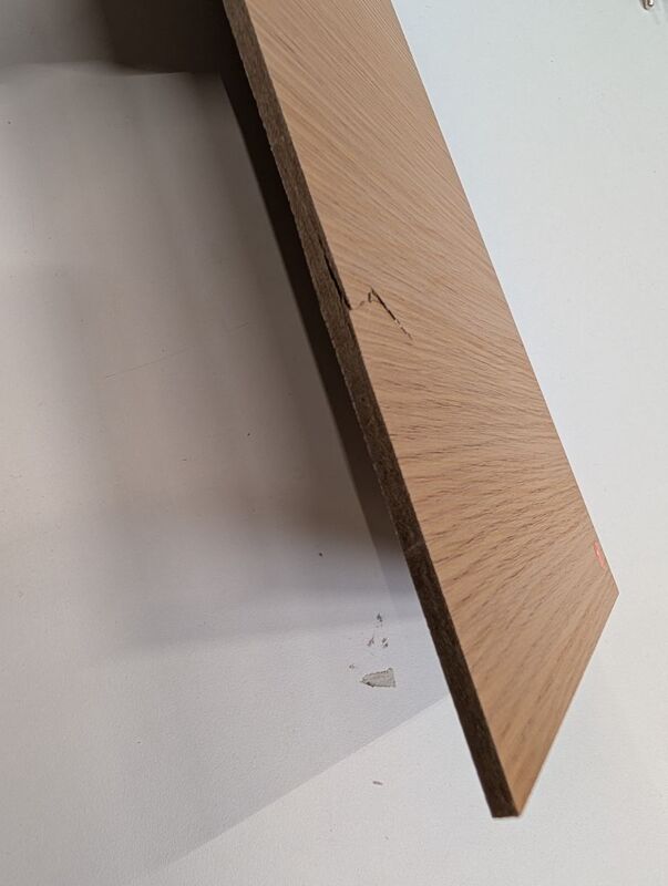 Kave Home Vedrana TV-Schrank 195x35 Eichenholz 3 Schubladen Braun Neu - 8433840805603