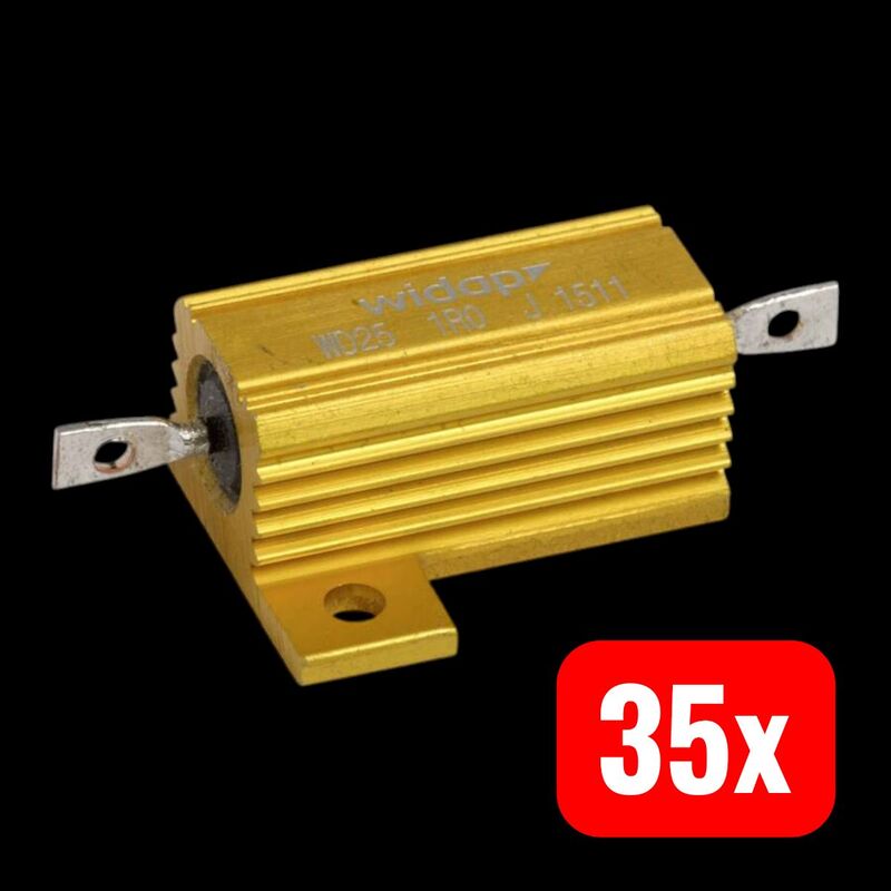 Widap Draht-Widerstand 330 Ohm 25W im Gehäuse ±5% ideal für elektronische - 2050005429007