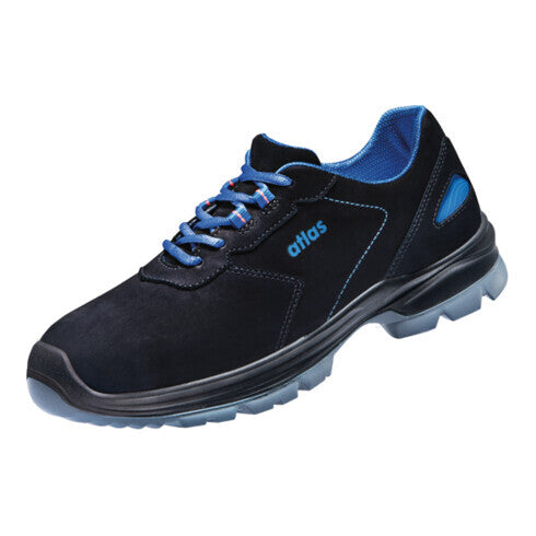 Atlas Halbschuh S3 ERGO-MED 645 XP ESD schwarz royalblau SIEHE TEXT/FOTO - 4043692096667