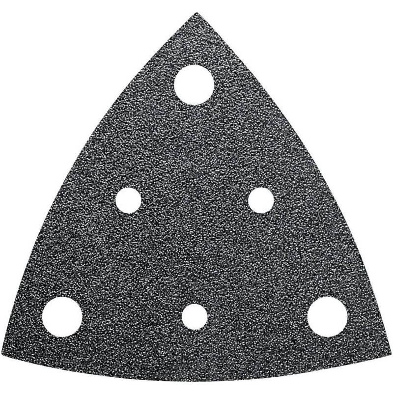 Fein Schleifpapier Deltaschleifpapier Blatt Zirkon K80 Klett gelocht 35 Stück - 4014586329642