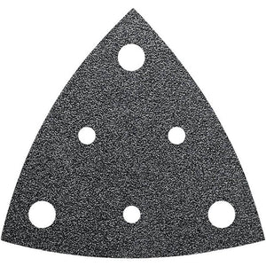 B-Ware Fein Schleifpapier Deltaschleifpapier Blatt Zirkon K80 Klett gelocht 35 Stück