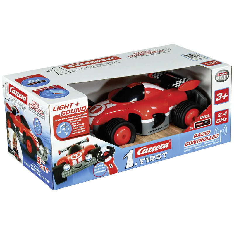 Carrera FIRST RC Racer 2,4GHz 1:18 Elektro Modellauto für Kinder ab 3 Jahren - 9003150140702