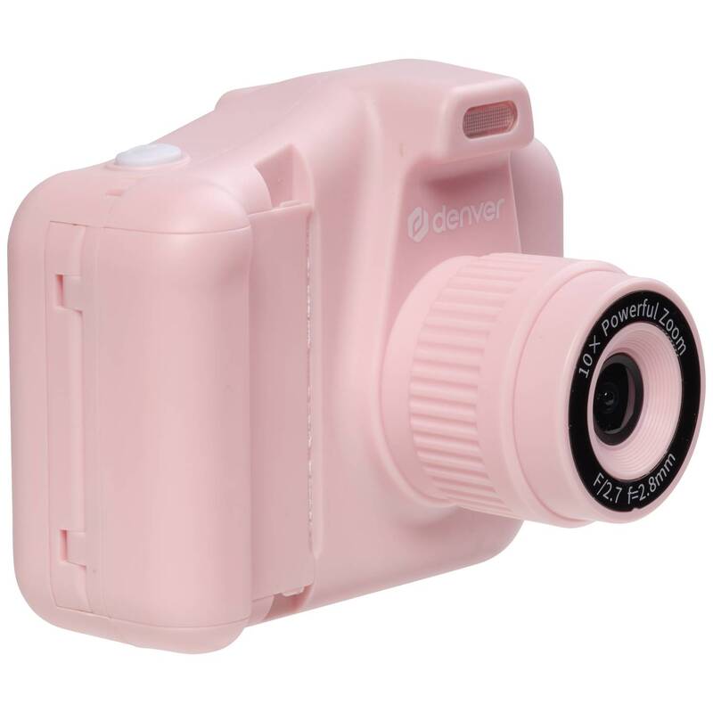 Denver Sofortbildkamera Kinderkamera Digitalkamera KPC 1370P Rosa Thermalpapier - 5706751072499