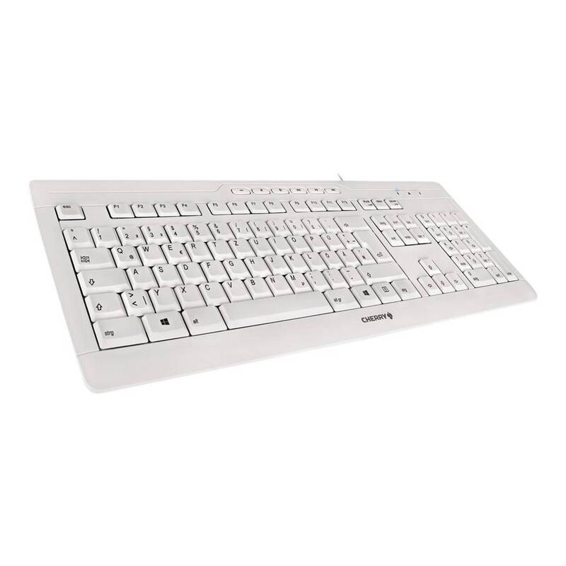 Cherry Tastatur USB QWERTZ CHERRY STREAM 3.0 mehrfarbig Eingabegerät Schweiz - 4025112083235