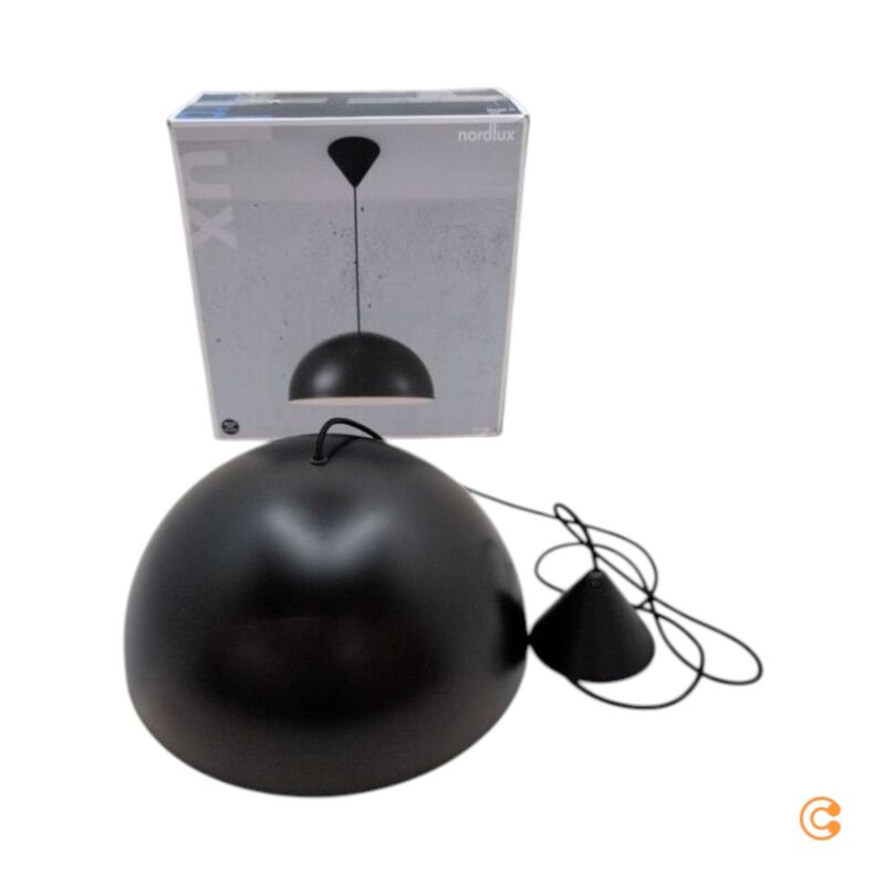 Nordlux Hängeleuchte Pendelleuchte Ellen 40 Lampe dimmbar schwarz 20cm Höhe - 5701581458680