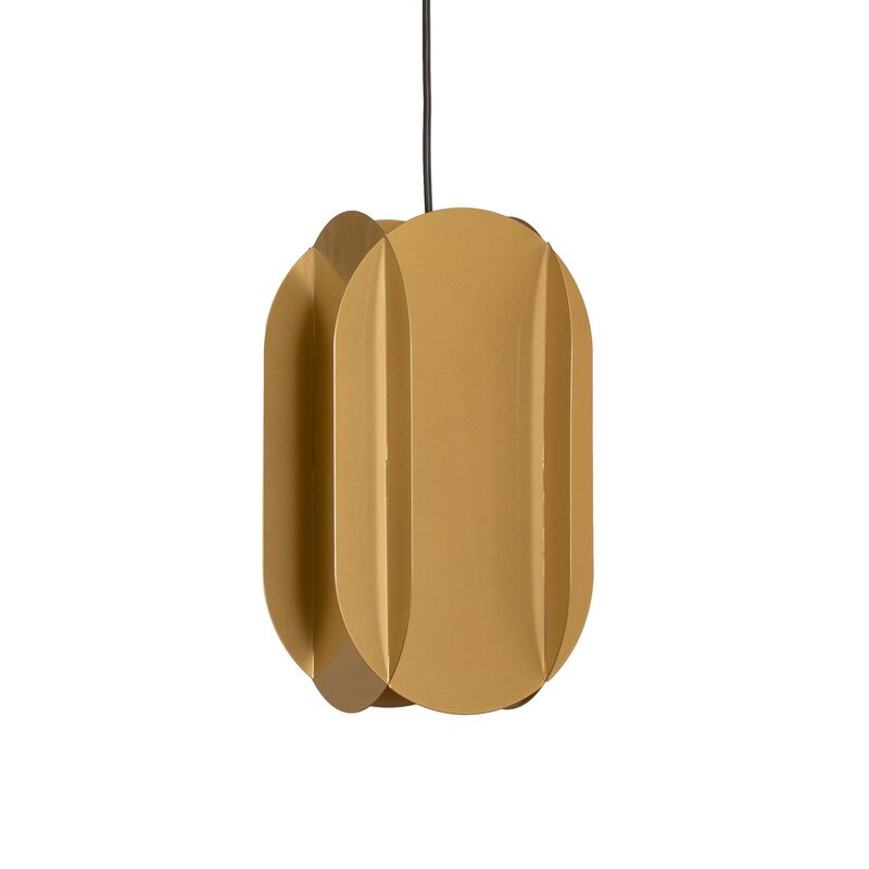 Opviq Hängeleuchte Pendelleuchte Corner gold Metall Lampe Leuchte E27 - 8684283486571